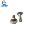 In stock Carbon Steel BSW Grade 2 ms flat head carriage bolt with nut